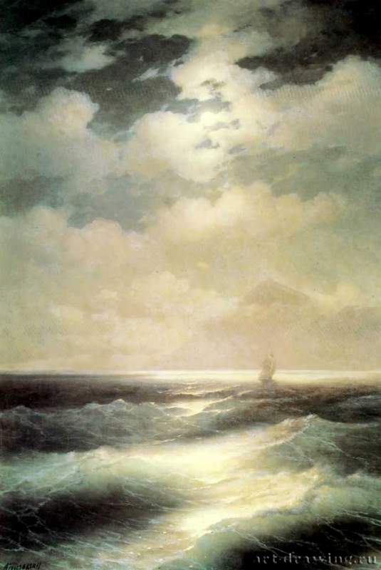 Морской вид при луне. 1878 - Sea view in the moonlight. 1878
213 х 148 смХолст, маслоРомантизм, реализмРоссияСанкт-Петербург. Государственный Русский музей